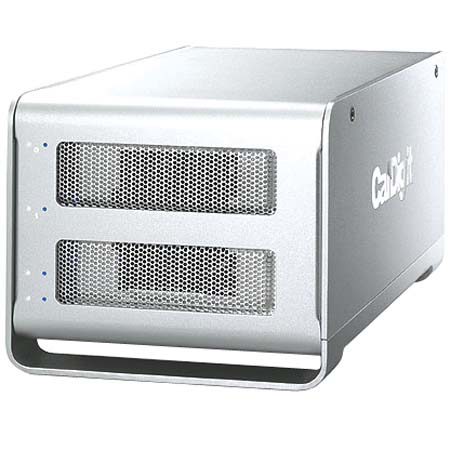 CalDigit 2 Bay 500 GB FireWireVR RAID Secure Storage Solution, with FireWire 800, 400 and USB Interface, Mac, Linux &amp; PC image
