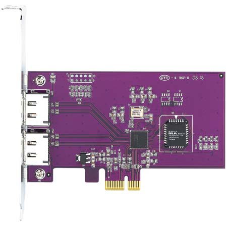CalDigit FASTA-2e, 2 Port PCI Express SATA 3G Host Adapter Card, for Mac Pro, G5 and Windows Desktops image