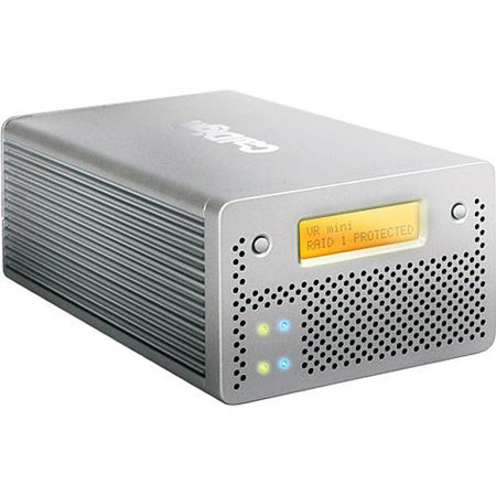 CalDigit VR Mini 1 TB 2 Drive Media RAID System with Firewire & USB Interface, for Mac & Windows