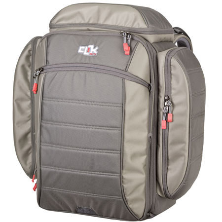 Clik Elite Pro, Photographers Back Pack with Padded 2500 c.i. Camera Bay &amp; LadderFit Harness System, Gray image