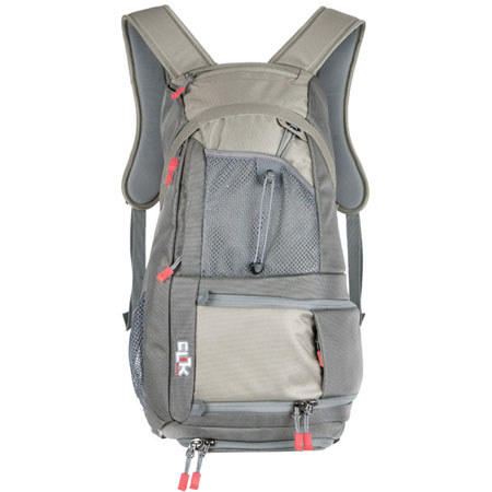 Clik Elite Probody Sport Compact BackPack with Fully Padded Camera Bay, Comfort-Molded Back Panel, Gray image
