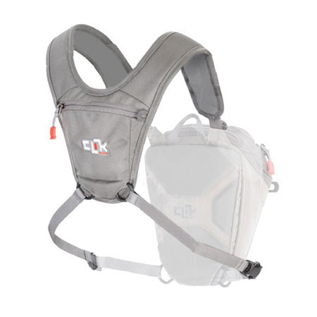 Clik Elite Sport Harness Compatible with the SLR Chest Packs - Grey image