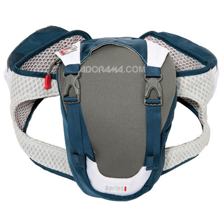Clik Elite Sprint Waist Pack with Breathable Padded Waist Belt, Blue