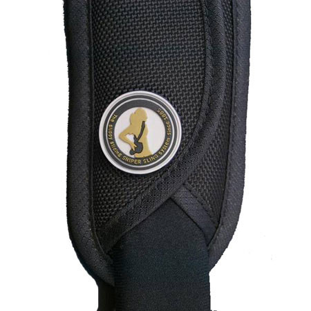 California Sunbounce Sun-Sniper, Black on Black Camera Strap image