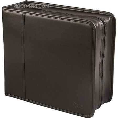Case Logic Wallet Holds 264 CDs in Separate Sleeves, Color: Black. image
