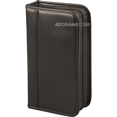 Case Logic Wallet Holds 64 CDs in Separate Sleeves, Color: Black.