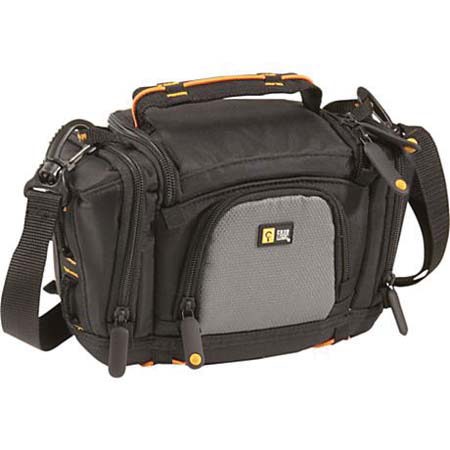 Case Logic Deluxe Camcorder Case, Color: Black and Silver image