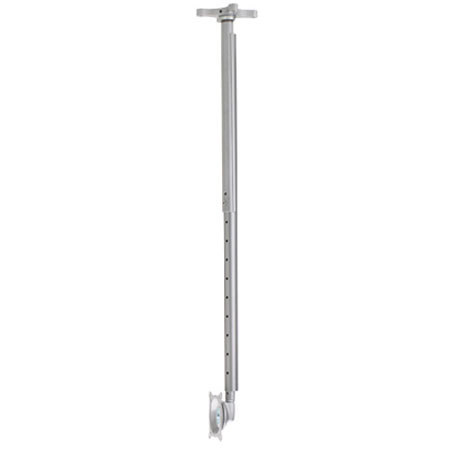 Chief FHPV Small Flat Panel Ceiling Mount Kit for 10-26" Flat Panel Displays, 40 lbs Load Capacity, Silver