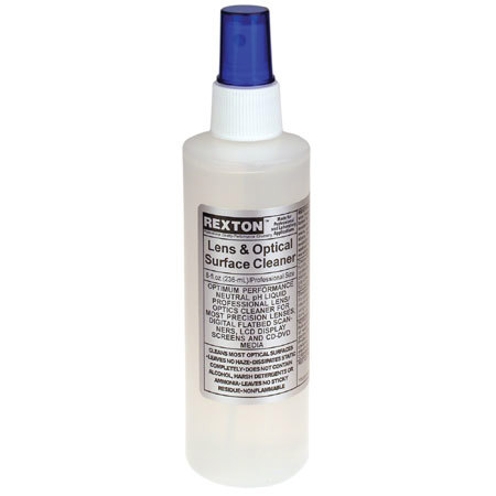 Rexton Lens and Optical Surface Cleaner, 8 oz. Bottle image