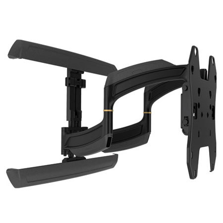 Chief TS318TU Medium THINSTALL Dual Swing Arm Wall Mount, 18" Extension, 75 lbs Load Capacity, Dual Stud