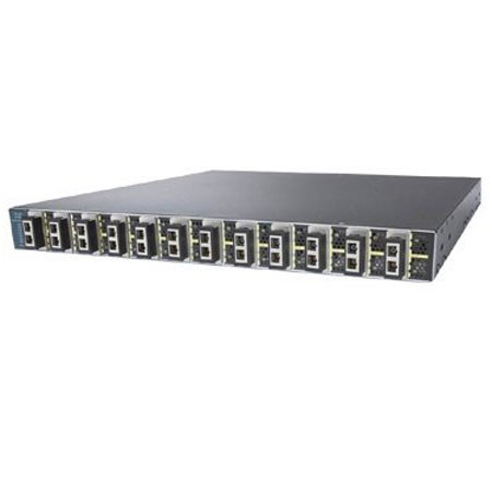 Cisco Catalyst 3560E Ethernet Switch, 12 Ten Ge-X2 Gigabit Ethernet Ports, IP Base Software