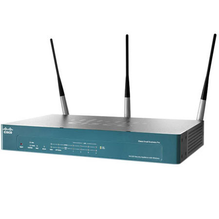 Cisco SA 520W Security Appliance with IPS and ProtectLink Gateway 25 Licenses, 3 Years, 6 Ethernet Ports, 100 Users, DES/3DES/AES Encryption