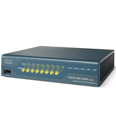 Cisco ASA 5505 VPN Edition Security Appliance with 10 SSL Users, 50 FW Users, 3DES/AES License