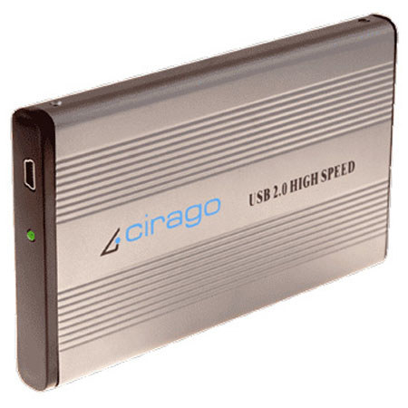 Cirago CST1640 640GB Plug and Play Portable Storage, High Speed USB 2.0 Interface