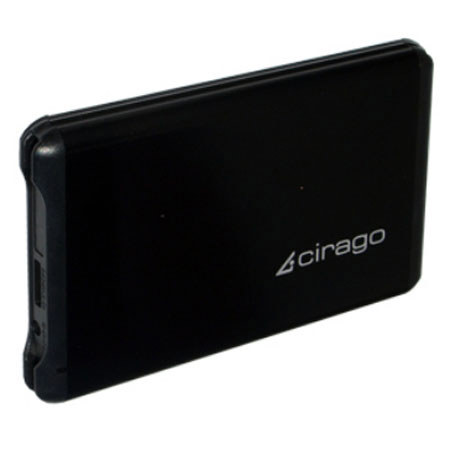 Cirago CST6050 500GB Plug and Play USB 3.0 Portable External Hard Drive, LED Power Indicator