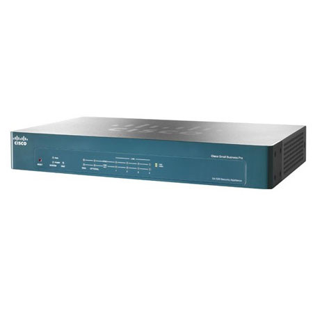 Cisco SA 540 Security Appliance with IPS and ProtectLink Gateway 25 Licenses, 3 Years, 400 Users, DES/3DES/AES Encryption