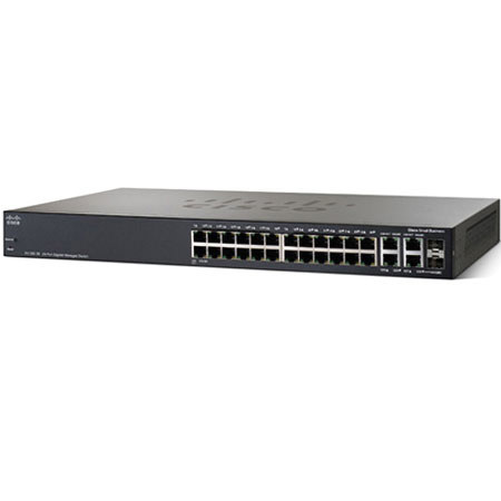 Cisco SG300-28P Managed 28-Port 10/100/1000 PoE Gigabit Ethernet Switch