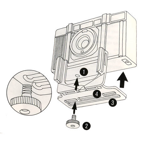 Cokin "A" Series Filter Holder for Compact Digital &amp; Film Point-n-Shoot Cameras. image