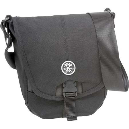 Crumpler 2 Million Dollar Home Shoulder Bag for Large Ultra Zoom Digital Camera, Black/Gun Metal Gray Accents image