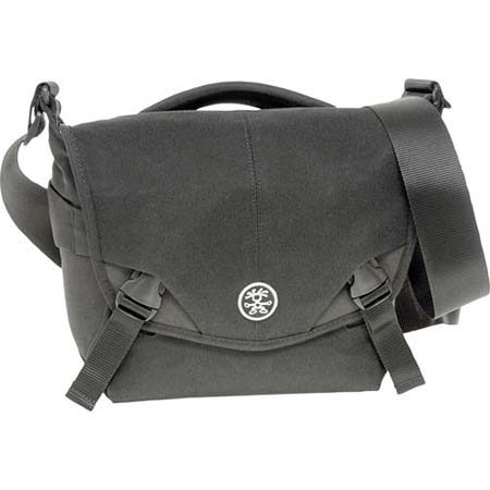 Crumpler 5 Million Dollar Home Shoulder Bag for Compact Digital SLR Camera, Black/Gun Metal Gray Accents image