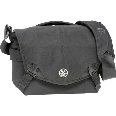 Crumpler 6 Million Dollar Home Shoulder Bag for Digital SLR Camera, Black/Gun Metal Gray Accents image