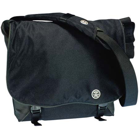 Crumpler The Part and Parcel Laptop Satchel, for Screens up to 15", Color: Black/ Gun Metal image