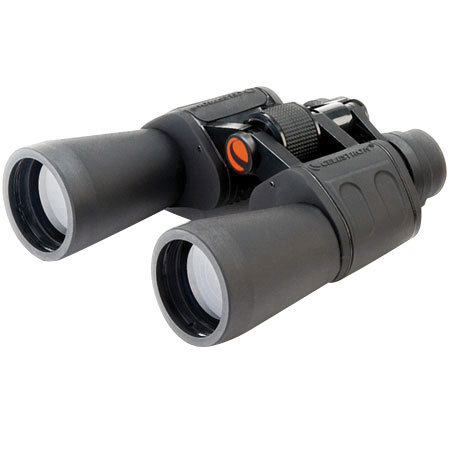 Celestron 10 - 30 x 50 Upclose Zoom, Weather Resistant Porro Prism Binocular with 4.1 Degree Angle of View at 10x, U.S.A. image