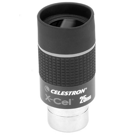 Celestron 25mm X-Cel Series 1.25&quot; Eyepiece with 55 Degree Field of View &amp; Long Eye Relief. image
