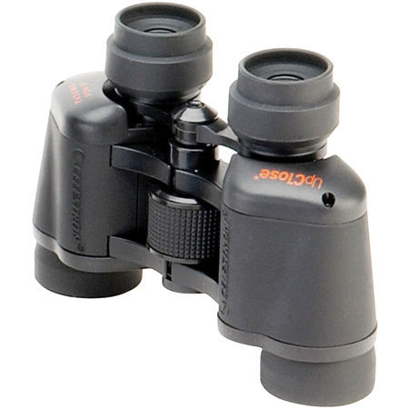 Celestron 7 x 35 UpClose, Wide Angle Weather Resistant Porro Prism Binocular with 8.0&deg; Angle of View. image