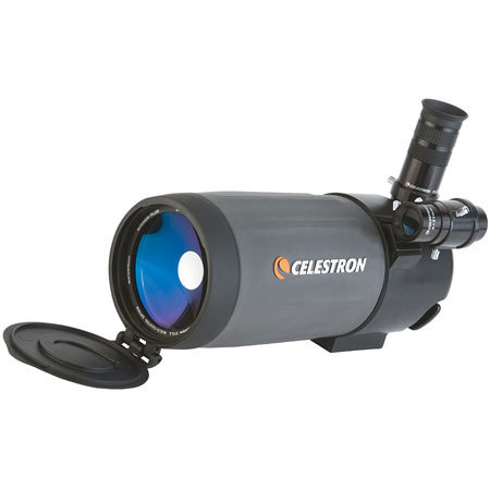 Celestron C90 Mak, 3.5&quot; (89mm) Waterproof Maksutov-Cassegrain Spotting Scope Kit with Eyepiece, Finderscope &amp; Accessories. image