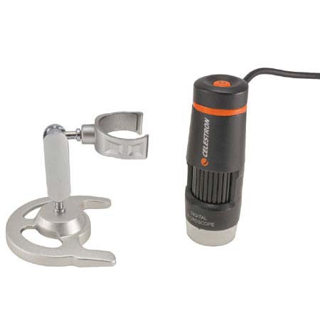 Celestron Handheld Digital Microscope, 10x / 40x / 150x Power, LED Illuminated, with USB Interface. image