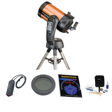 Celestron NexStar 8 SE Schmidt-Cassegrain Telescope, Special Edition - with Accessory Kit (Night Vision Flash Light, Sky Maps, Moon Filter, Optical Cleaning Kit