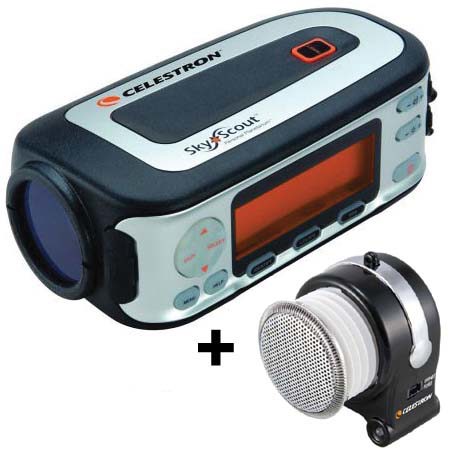 Celestron SkyScout Personal Planetarium Outfit with Compact Speaker for the SkyScout image