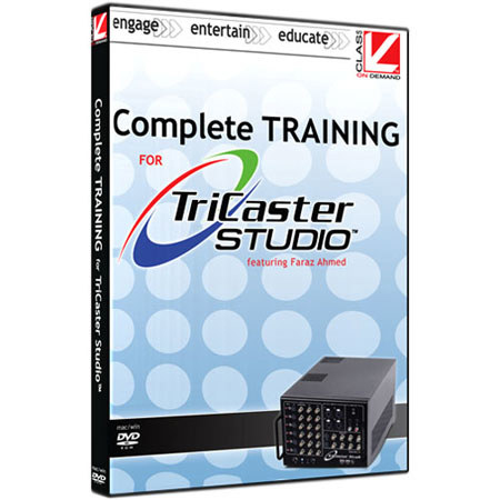 Class On Demand Training DVD, Complete Training for NewTek Tricaster Studio