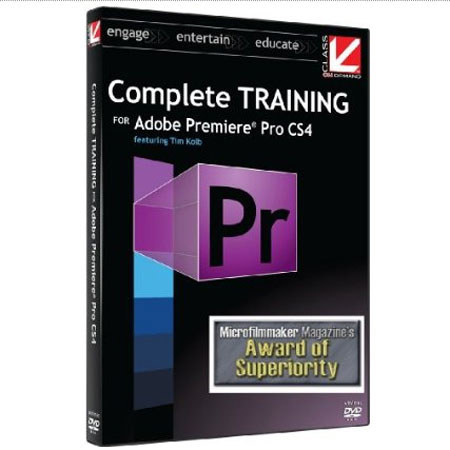 Class On Demand Training DVD, Complete Training for Adobe Premiere Pro CS4 2009