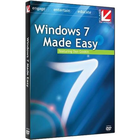 Class On Demand Windows 7 Training DVD - Windows 7 Made Easy with Dan Gookin