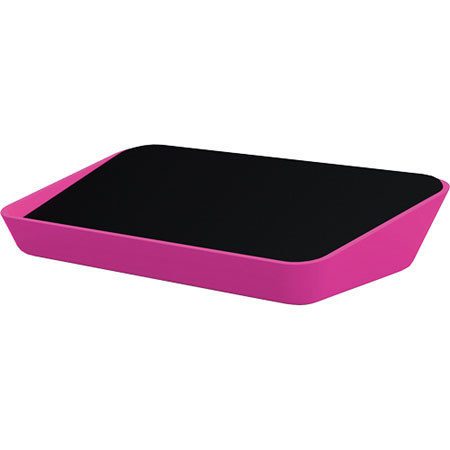 Bluelounge Design Refresh - Personal Charging Valet, Charges Up to 3 Different Units, Fresh Pink
