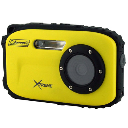 Coleman Waterproof Digital Camera, 12.0 MP Resolution, 2.7