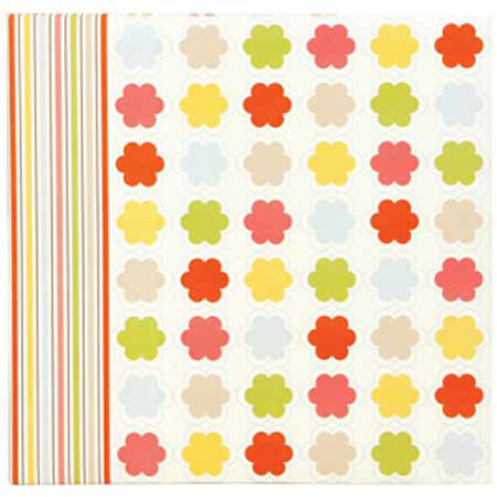 C.R. Gibson Postbound Magnetic Page Album, With Eight 10x12" Magnetic Pages, Color: Kismet.