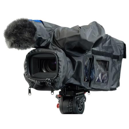 CamRade wetSuit Waterproof PVC Rain Cover for JVC GY-HM700/710/750/790/850/890 ProHD Handheld Camcorder