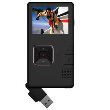 Creative Labs Vado HD, Pocket Video Camera with 8 GB of Memory &amp; 2x Digital Zoom, 1280 x 720 Video quality image