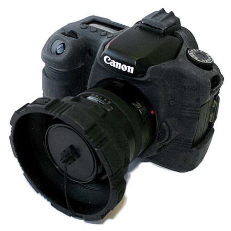 Camera Armor Protection System, Black Color, for Canon 40D SLR Camera image