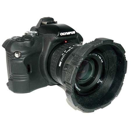 Camera Armor Protection System, Black Color, for Olympus E-410 Digital SLR Camera image