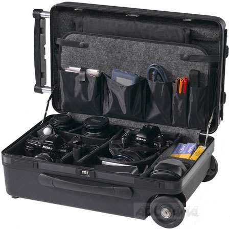 Porter Case PC-II Deluxe Case with Photo Dividers &amp; Briefcase Type Lid (1502PHPL) image