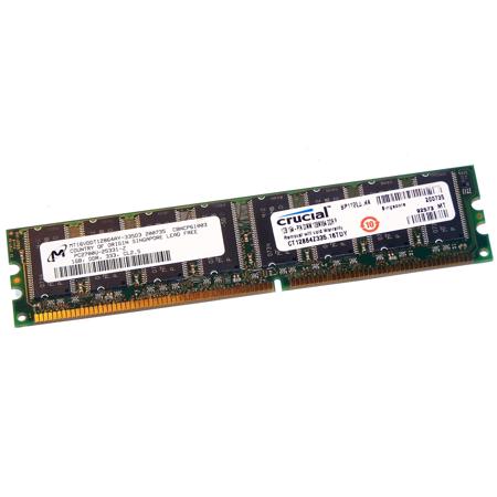 UPC 649528719973 product image for Crucial Technology 1GB DDR DIMM Memory for Desktop, PC-2700, 333MHz | upcitemdb.com