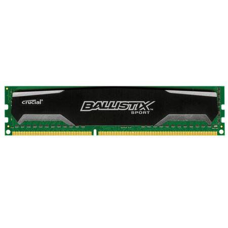 UPC 649528768728 product image for 8GB kit (4GBx2) DDR3 1600 MT/s (PC3-12800) CL9 @1.5V Ballistix Sport UDIMM 240pi | upcitemdb.com