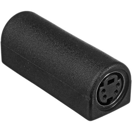 Comprehensive Premium S-VHS 4 pin Jack to Jack Barrel Video Adapter