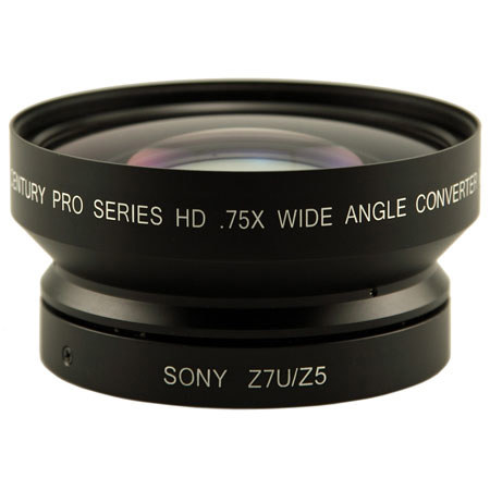 Century Optics .75X Wide Angle Converter For Sony HVR-Z7U,HVR-S270U, HDR-FX1000,HVR-Z5U,HXR-NX5U, HDR-AX2000 Camcorders