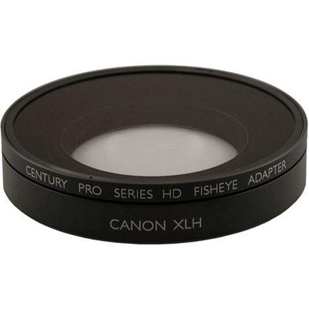 Century Optics 2.3mm Fisheye Auxiliary Lens for Canon XH-A1/XH-G1/XL-H1 HD Camcorders And Canon's 3x Wide Angle Lens, With Bayonet Mount