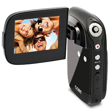 Coby CAM4000 Snap Digital Video Camcorder, 2.0&quot; TFT LCD, 4x Digital Zoom, USB 2.0, 32MB built-in memory, SD/SDHC Card Slot (upto 8 MP) image